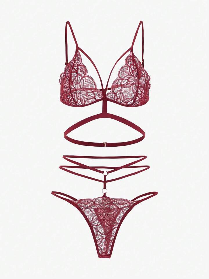 Ensemble nuisette dentelle 👙