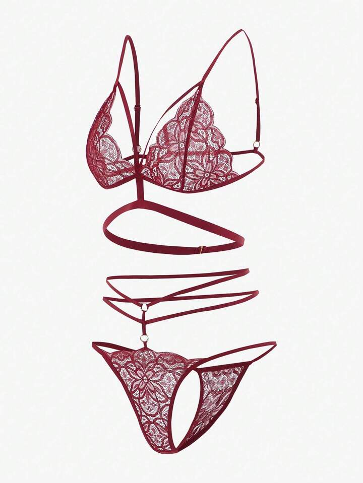 Ensemble nuisette dentelle 👙